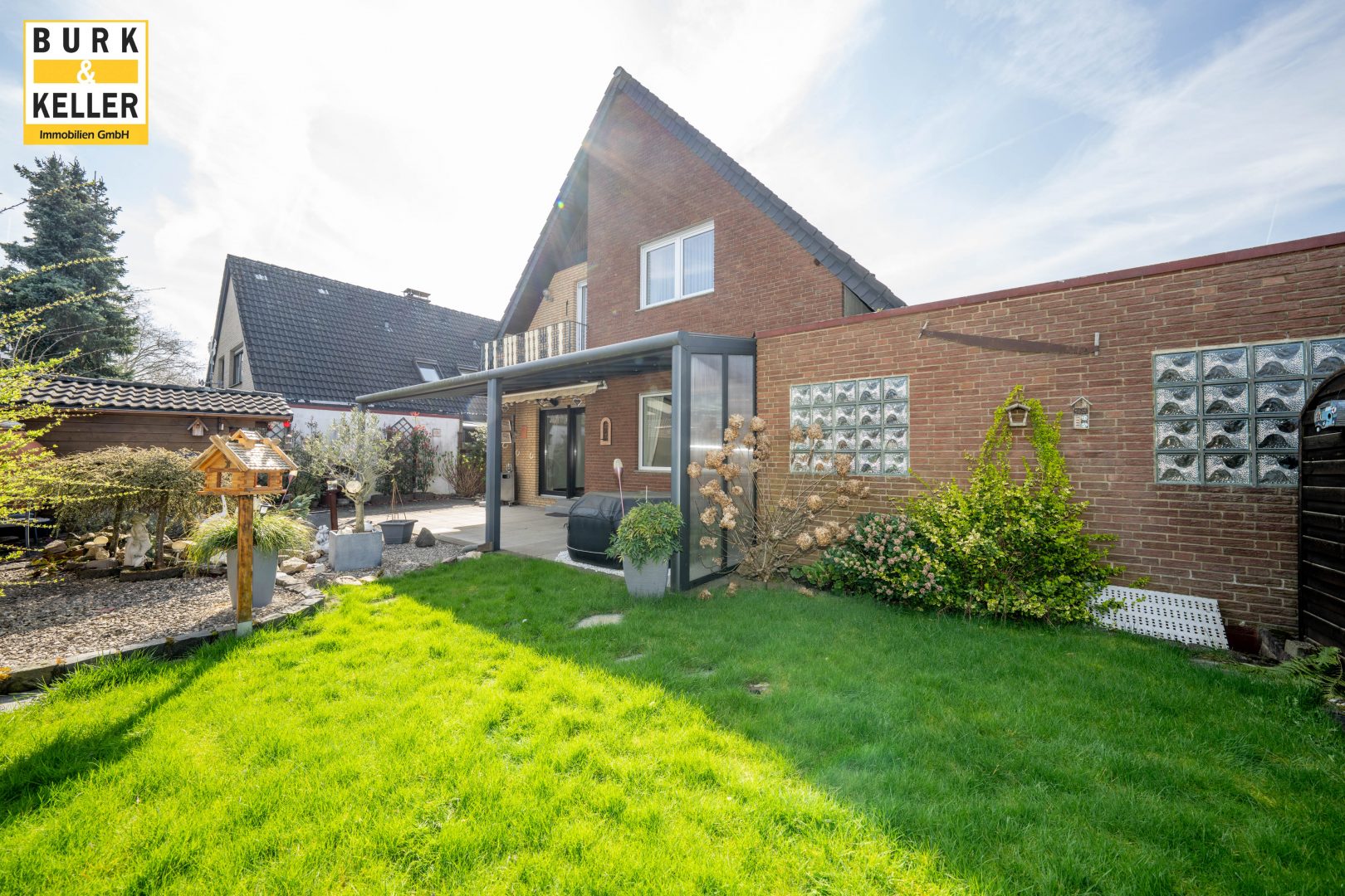 Garten Hausansicht