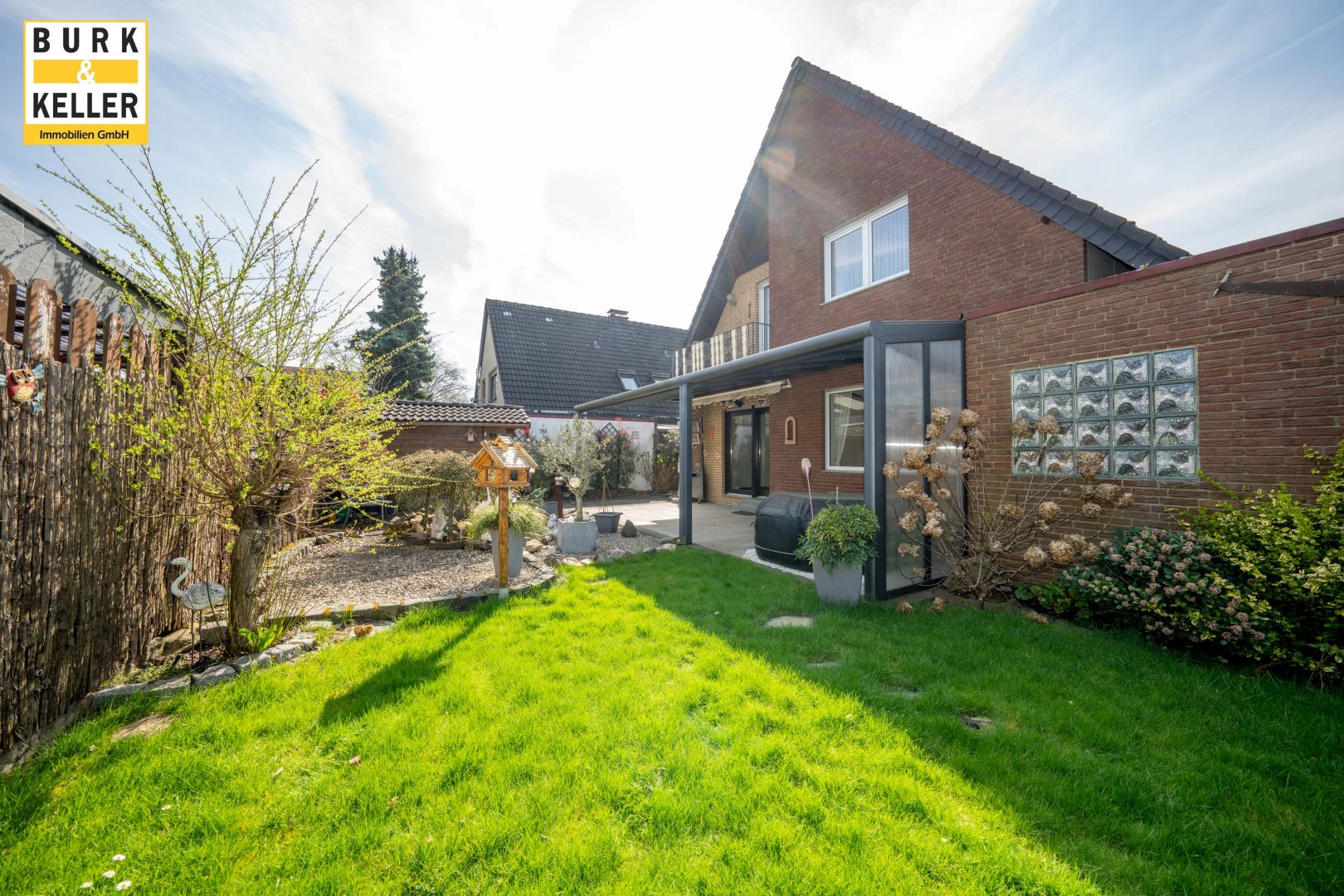 Garten Hausansicht