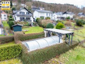 Gartenüberflug