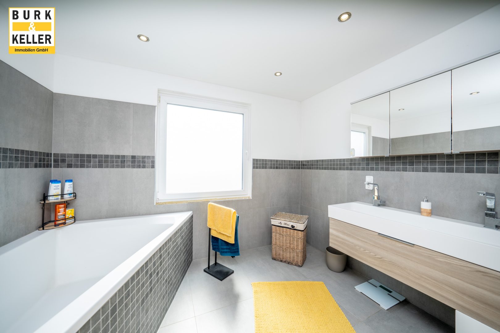 Badezimmer im Obergeschoss