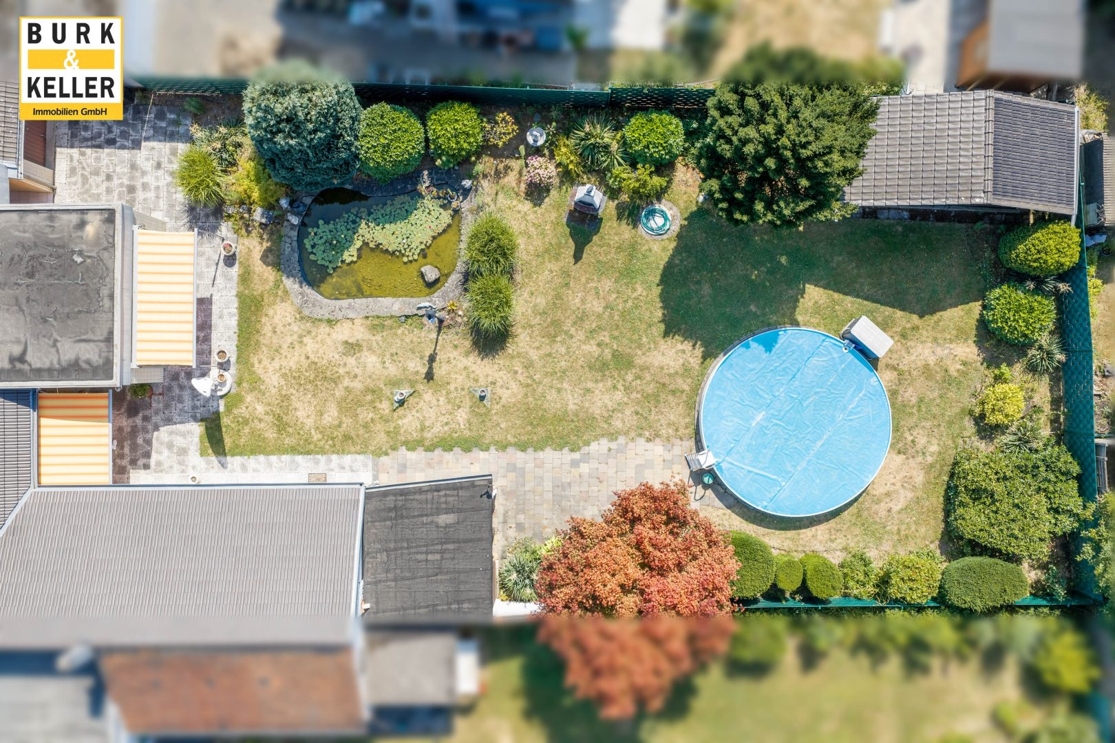 Garten Aufsicht