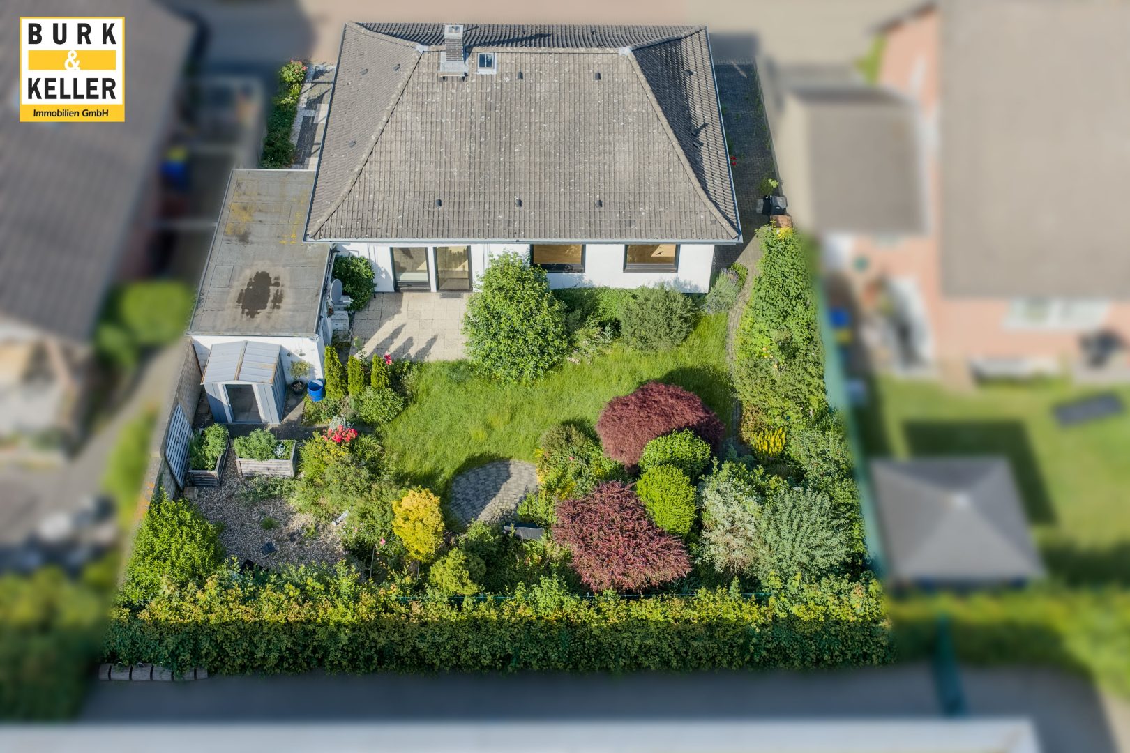 Überflug-Gartenseite